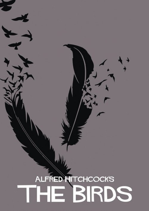 Poster Art For Alfred Hitchcock S The Birds Popoptiq