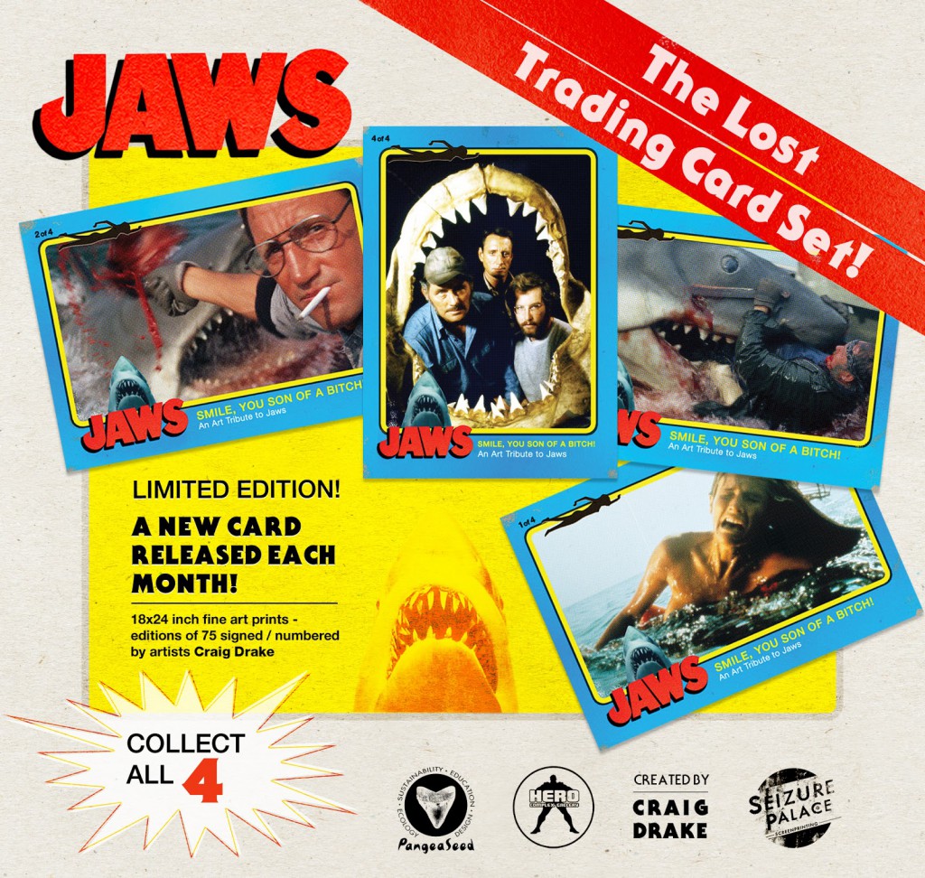 Jaws-Trading-Card-Print-Set-Craig-Drake-1