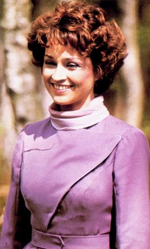 Janet Fielding as Doctor Who Companion Tegan Jovanka