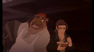 treasure planet jim and silver