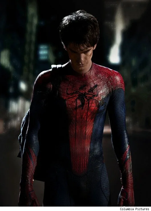 First Image of Andrew Garfield In Spiderman Costume