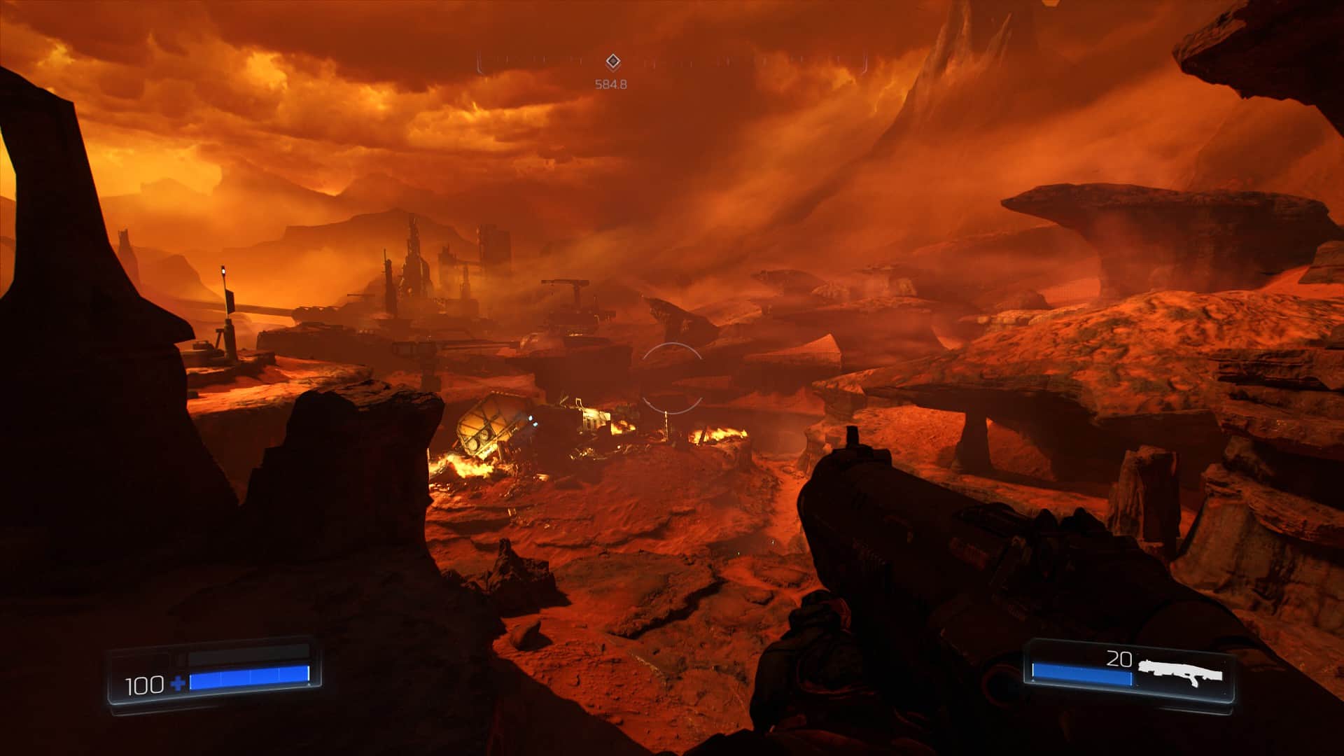 Doom is a graphical powerhouse—players are treated to gorgeous visuals from the very first moments of the game.