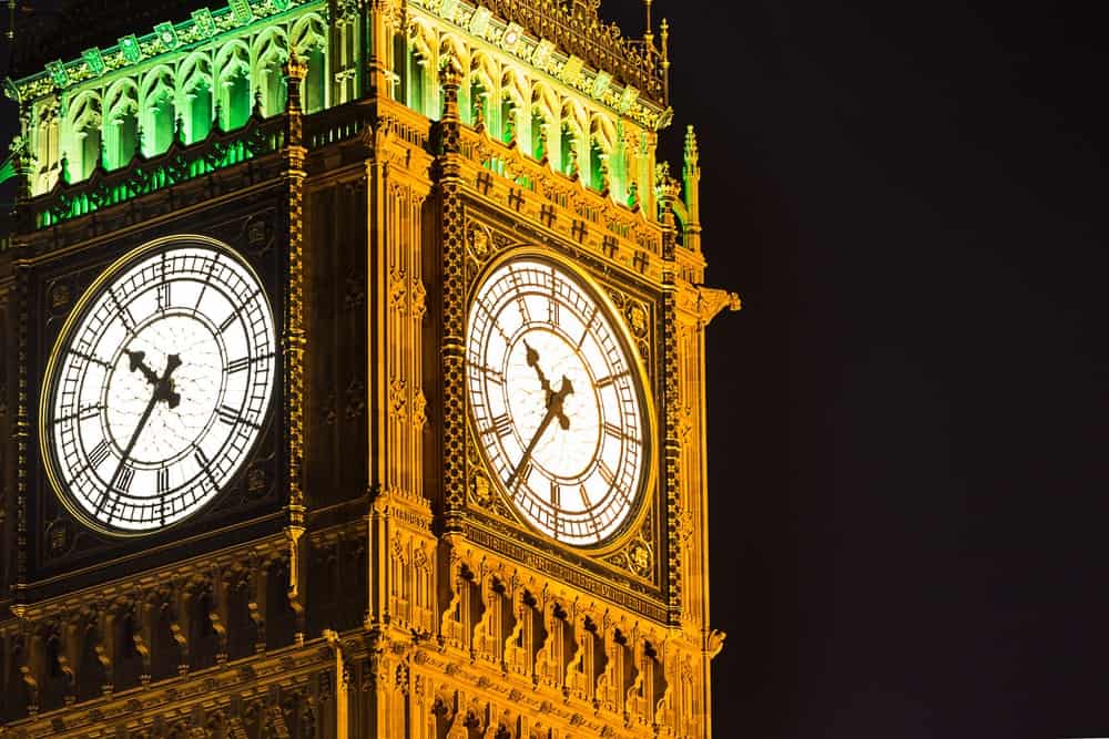 Bells inside the Big Ben Clock Tower