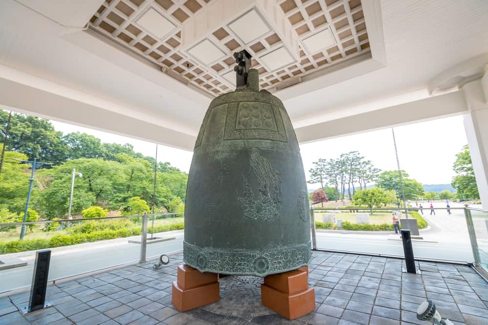 King Seongdeok bell in Korea