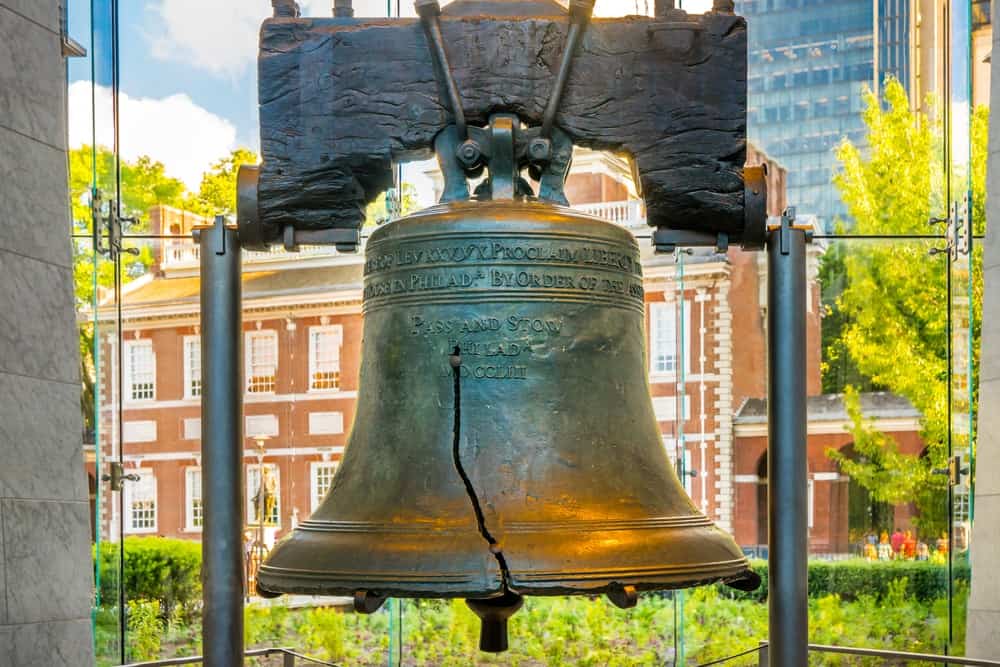 Liberty Bell in Philadelphia, Pennsylvania