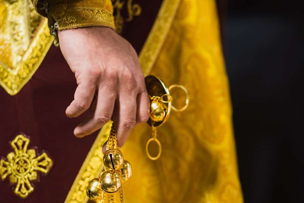 Bells used by the religious as a form of symbolism.