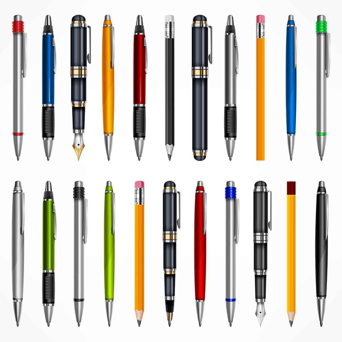 19 Different Types Of Pens