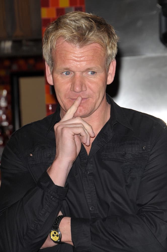 Gordon Ramsay at the 'Hell's Kitchen' 100th Episode Celebration