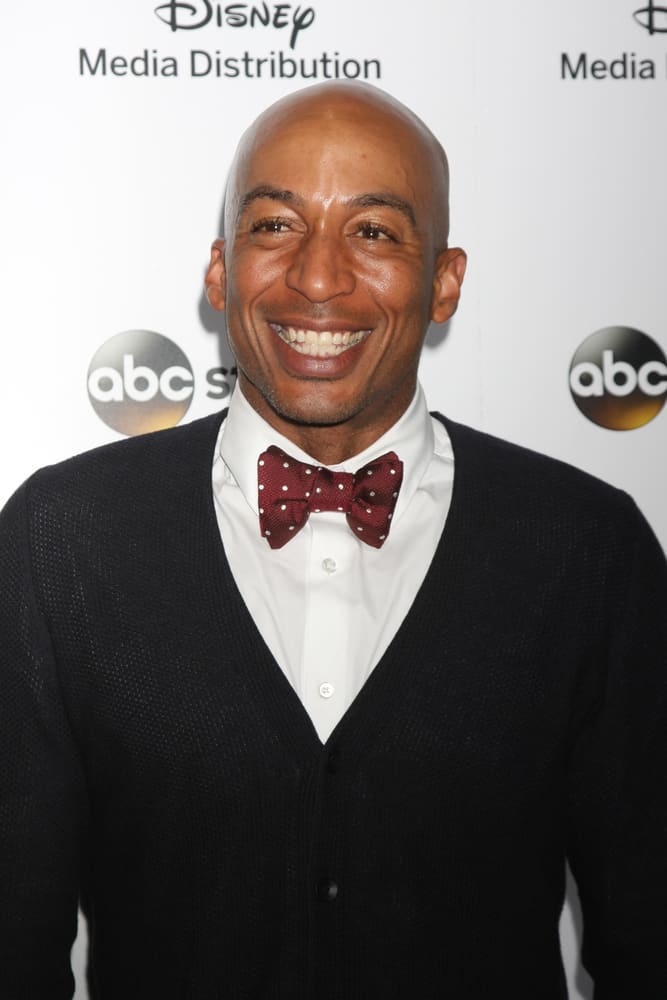 James Lesure at the ABC International Upfronts 2015 at the Disney Studios.