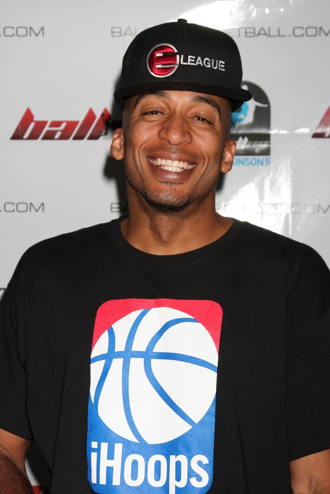 James Lesure arriving at the 1st Annual Ball Up Celebrity Streetball Game.