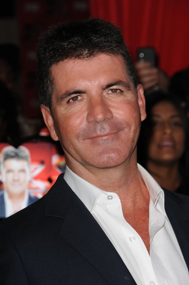 Simon Cowell at FOX's "The X Factor" World Premiere Screening Event.