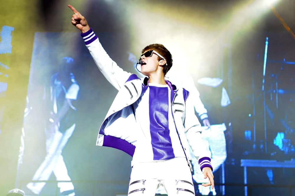 Justin Bieber performed on stage in Rio back in 2011.