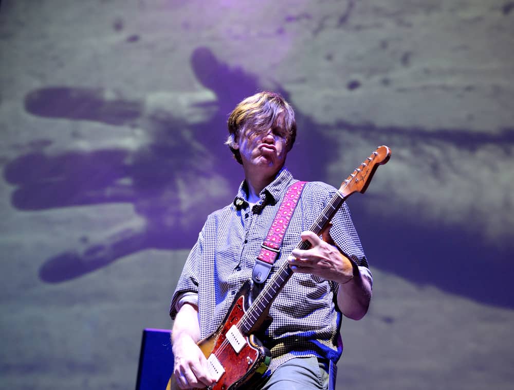 Sonic Youth performed on stage back in 2014.