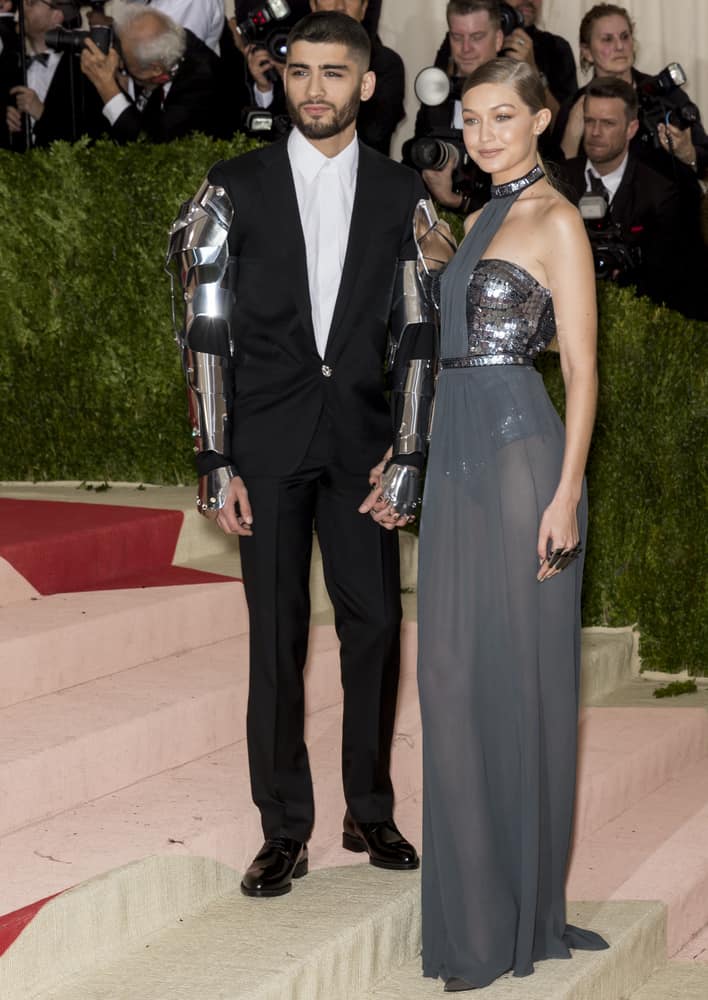 Zayn Malik and Gigi Hadid the MET Gala together.